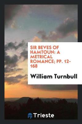 Book cover for Sir Beves of Hamtoun