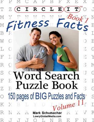 Book cover for Circle It, Fitness Facts, Book 1, Word Search, Puzzle Book