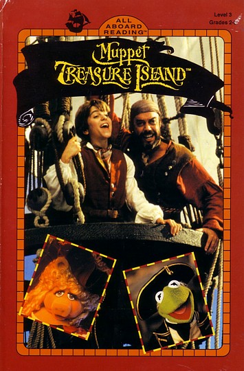 Book cover for Muppet Treasure Island All Aboard Reading