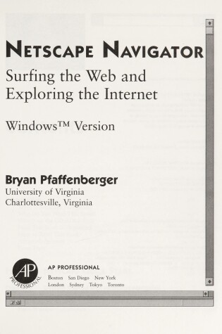 Cover of Netscape Navigator