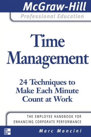 Cover of EBK Time Management