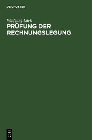 Cover of Prüfung Der Rechnungslegung