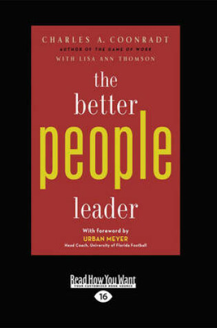 Cover of The Better People Leader