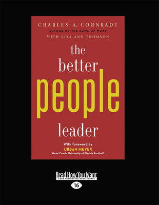 Book cover for The Better People Leader