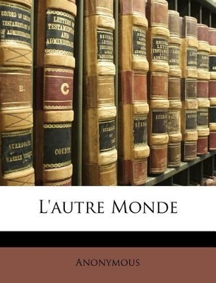 Book cover for L'autre Monde