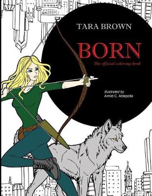 Book cover for Born official Coloring Book