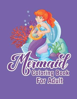 Book cover for Mermaid Coloring Book