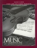 Book cover for Student Study Guide for use with Music: An Appreciation