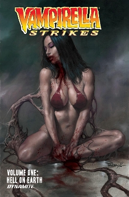 Book cover for Vampirella Strikes vol. 1.: Hell on Earth