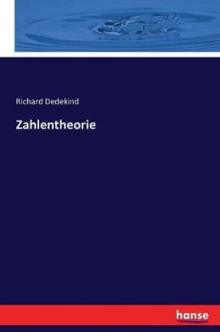 Cover of Zahlentheorie