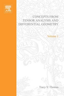 Book cover for Concepts from Tensor Analysis and Differential Geometry