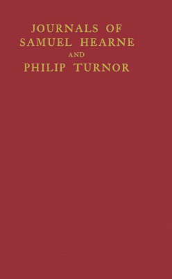 Book cover for Journals of Samuel Hearne and Philip Turner