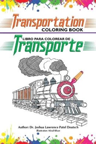 Cover of Libro para colorear de transporte