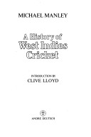 Book cover for The History of West Indies Cricket