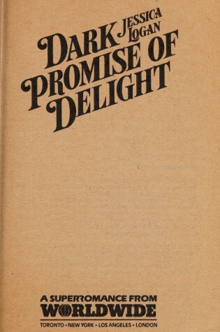 Cover of Dark Promise Of Delight