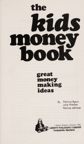 Book cover for Kids Money Book