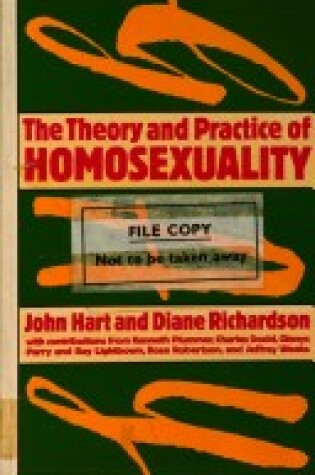 Cover of Theory and Practice of Homosexuality