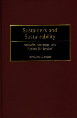 Book cover for Sustainers and Sustainability