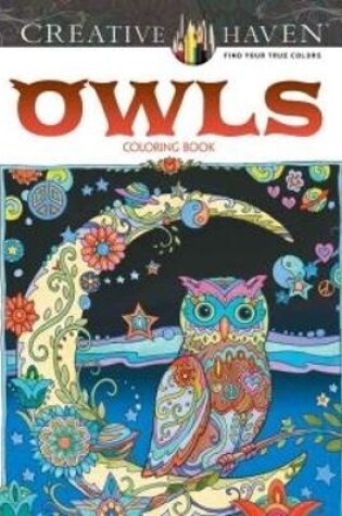 Cover of Creative Haven Owls Coloring Book