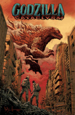 Book cover for Godzilla: Cataclysm