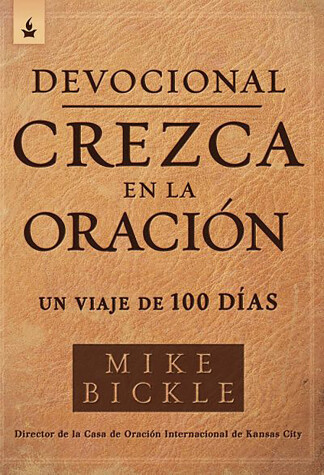 Book cover for Devocional crezca en la oracion