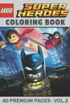 Book cover for Lego Super Heroes Coloring Book Vol2