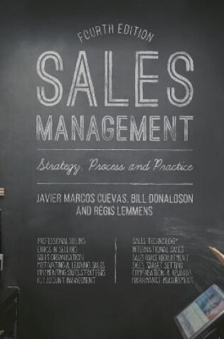 Cover of Sales Management