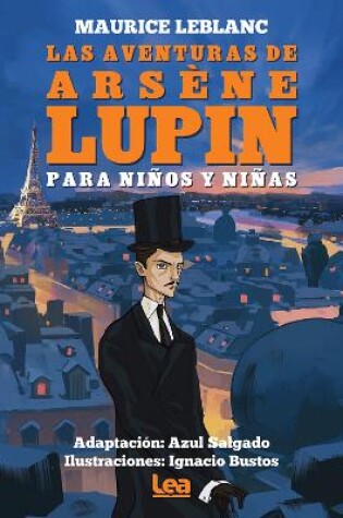 Cover of Las aventuras de Arsn Lupin para nios y nias
