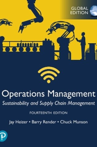 Cover of MyLab Operations Management without Pearson eText for Operations Management: Sustainability and Supply Chain Management, Global Edition
