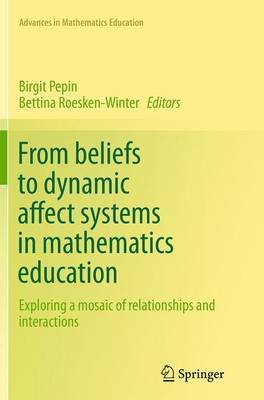 Cover of From beliefs to dynamic affect systems in mathematics education