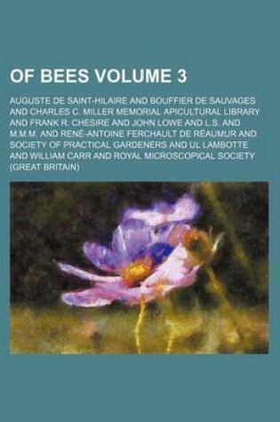 Cover of Of Bees Volume 3
