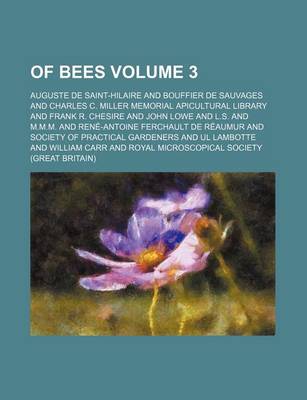 Book cover for Of Bees Volume 3