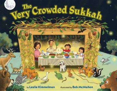 Book cover for The Very Crowded Sukkah