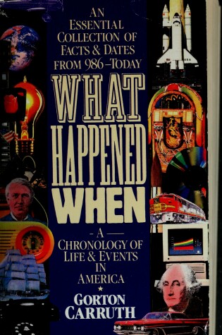 Cover of What Happened When?