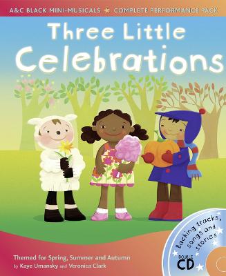 Book cover for Three Little Celebrations