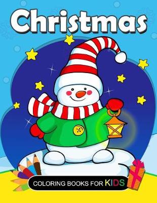 Book cover for Christmas Coloring Books for kids