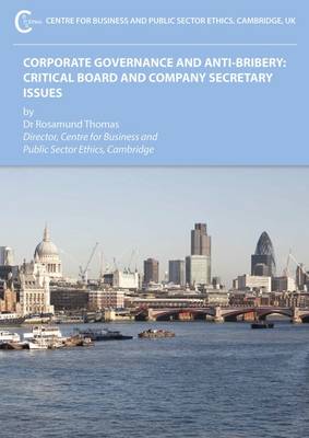 Cover of Corporate Governance and Anti-Bribery