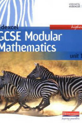 Cover of Edexcel GCSE Modular Mathematics Higher Unit 1