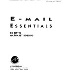 Book cover for E-Mail Essentials