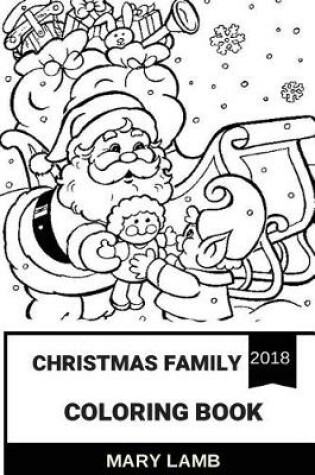 Cover of Christmas Family Coloring Book