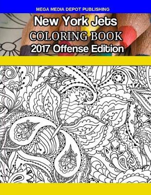 Book cover for New York Jets Coloring Book