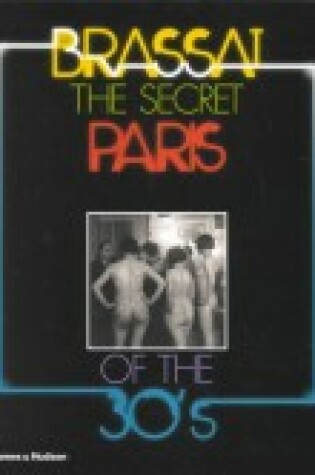 Cover of Secret Paris of the Thirties