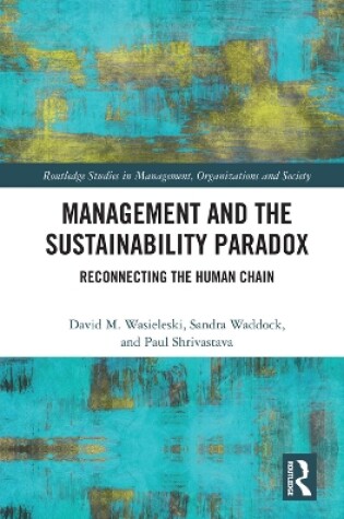 Cover of Management and the Sustainability Paradox