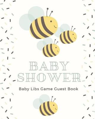 Book cover for Baby Shower Baby Libs Game Guest Book