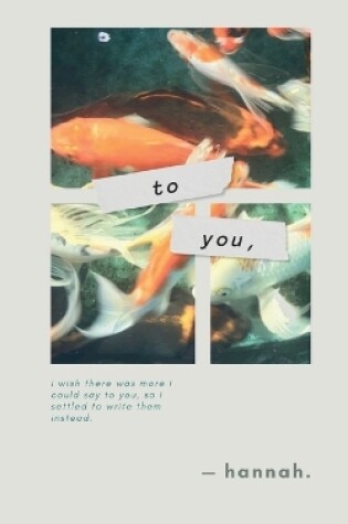 Cover of to you,