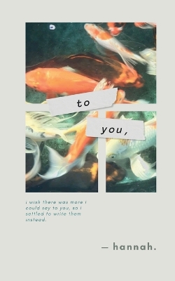 Book cover for to you,