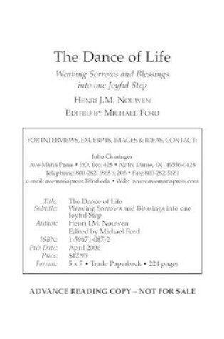 Cover of The Dance of Life