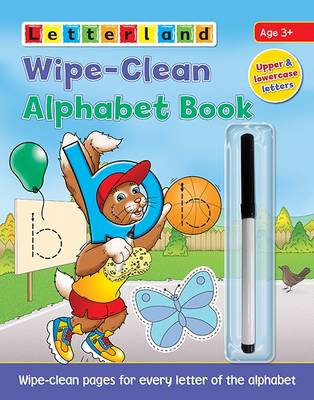 Book cover for Wipe-Clean Alphabet Book