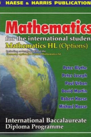 Cover of Mathematics HL Options for International Baccalaureate