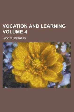 Cover of Vocation and Learning (Volume 4)